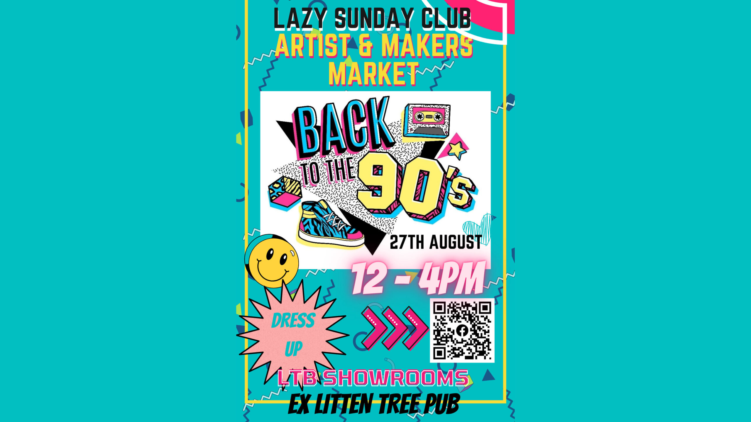 Back to the 90s on Sunday 27th August.